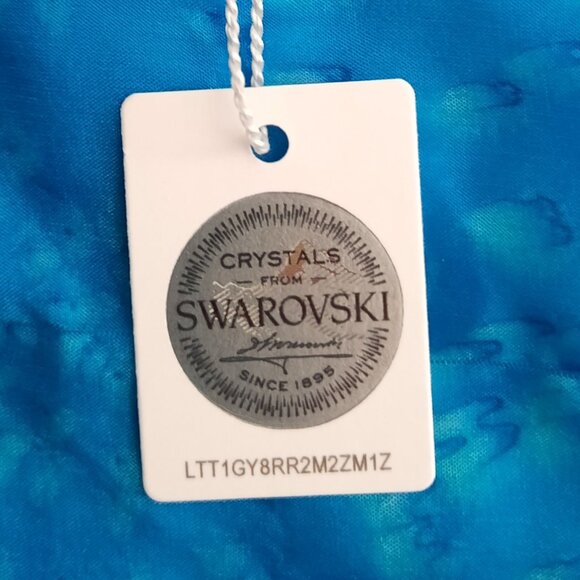 NIC & SYD 3-stone Swarovski necklace - Picture 3 of 3